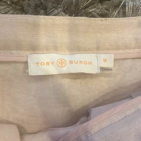 Tory Burch Kathleen Metallic Mini Skirt - Picture 3 of 3